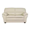 Sillón 2 Cuerpos Cuero Natural-beige Florencia Crudo en Blanco - Sillones y sofás, Uruguay | Divino, vista 3 de 7