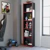 Biblioteca Repisa Multiuso 5 Estantes Gamer Mdp en Negro - Escritorios y sillas de escritorio, Uruguay | Soy Hogar, vista 3
