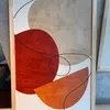 Kit 3 Cuadros - Abstracto Marrón - 40 x 60 - Decoración de pared, Uruguay | Berna home, vista 3 de 6