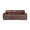 Sofá Oxford - Cuero Básico - 3 cuerpos - New Brown en Marrón - Sillones y sofás, Uruguay | NYR, vista 2 de 4