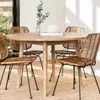 MESA COMEDOR NORDICA - OLMO NATURAL - 1.20 MTS - Mesas de comedor, Uruguay | La Iberica, vista 3 de 21