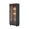 Cristalero Aparador Bar Modular 2 Puertas Vidrio Luz Led - Sillones y sofás, Uruguay | Soy Hogar, vista 1 de 10