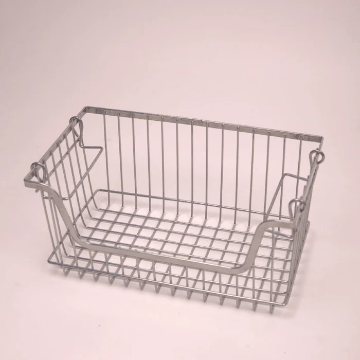 Canasto organizador de metal Osaka - plateado en Plateado - Canastos, Uruguay | Buho Store, vista 2