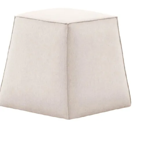 Puff PYRAMID - Crema en Beige - Butacas, banquetas y puffs, Uruguay | Finkel