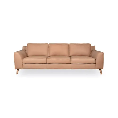 SOFA HORACIO CUERO  en Beige, Uruguay | Masinfinito Casa