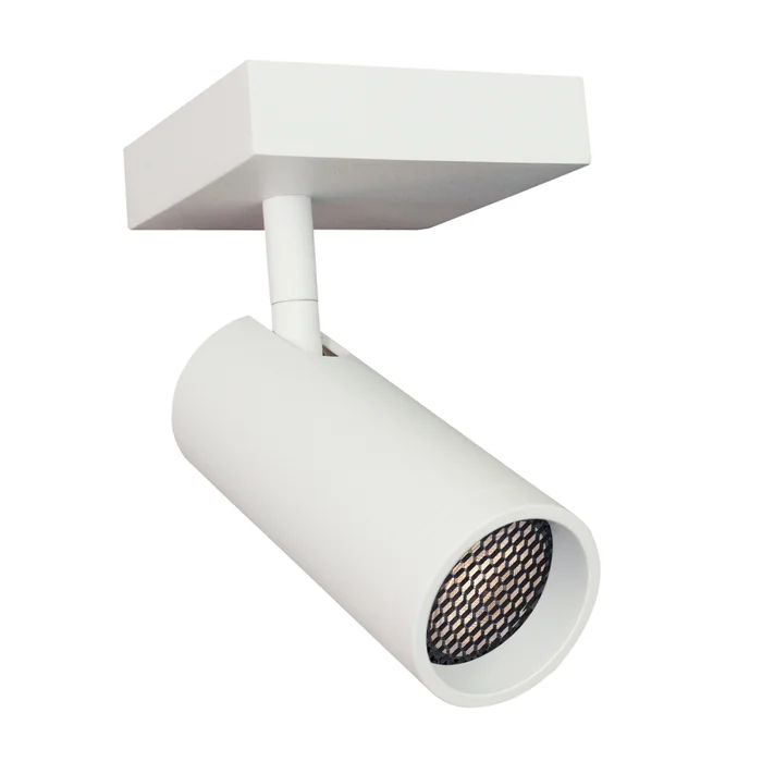 Luminaria de Techo Long Leticia Square Orientable Blanca en Blanco - Lámparas colgantes, Uruguay | Serlux