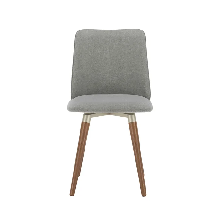 Silla De Comedor Madera Gris Ivete Giratoria en Gris - Sillas, Uruguay | Divino, vista 3