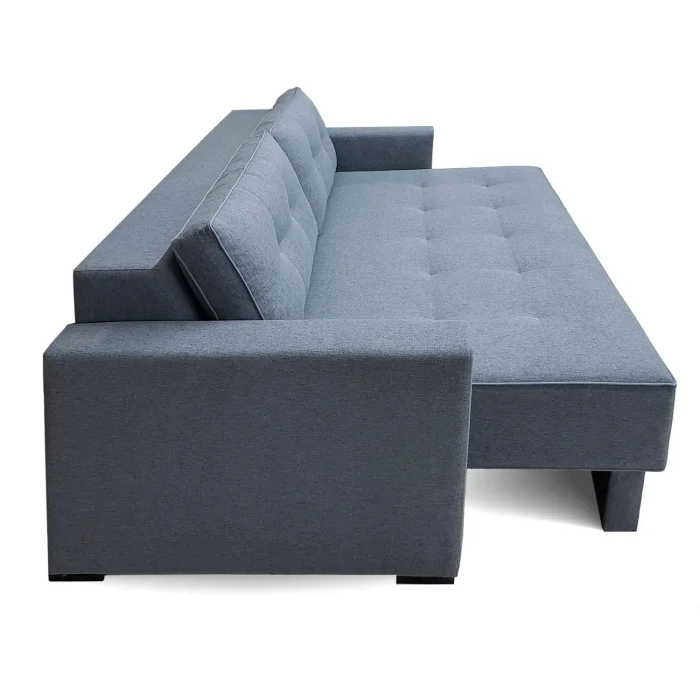 Sofá Cama Pasadena - Gris en Gris - Sillones y sofás, Uruguay | Berna home, vista 3