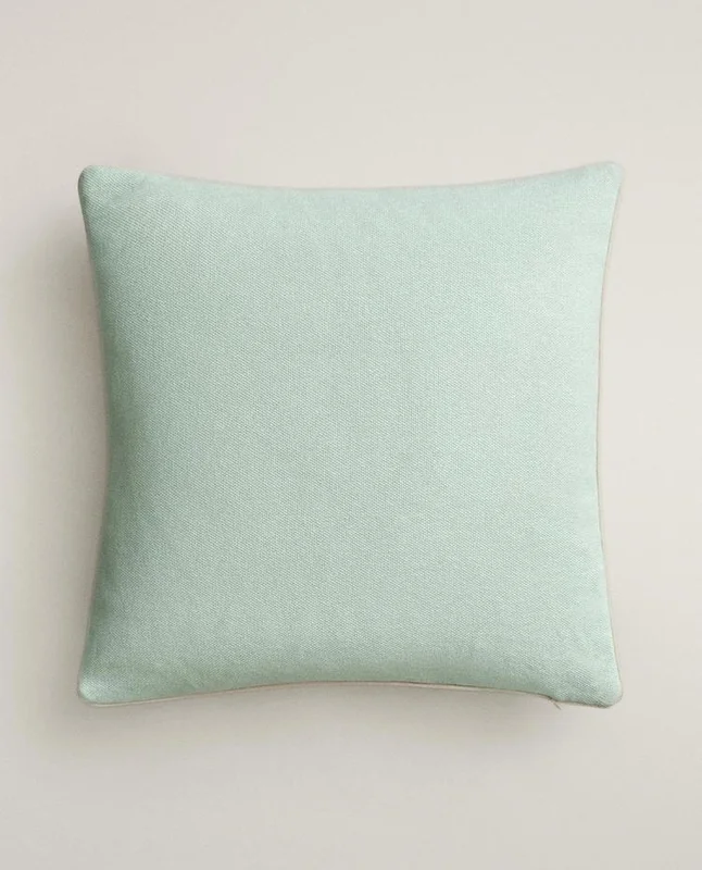 FUNDA COJÍN PIPING en Verde - Textiles, Uruguay | Zara Home, vista 4