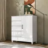 Comoda 1 puerta 4 cajones - Blanco - Linea FIT en Blanco - Cómodas, Uruguay | Rústico Hogar, vista 2 de 4