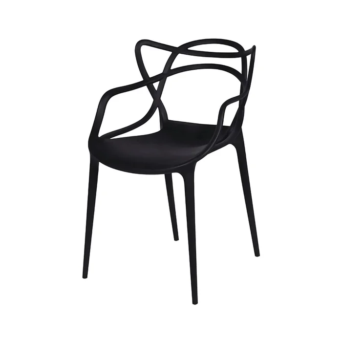 Silla Solna - Negro en Negro - Sillas, Uruguay | Rústico Hogar