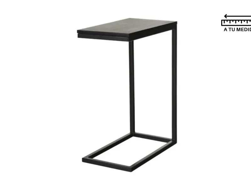 Mesa Auxiliar BLACK en Negro - Mesas de living, Uruguay | Finkel