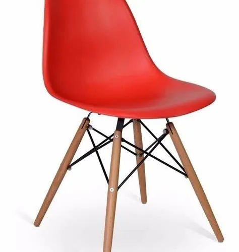 SILLA SALVADOR EAMES GORLERO ROJA - CR249 Y971R/ 83181 - Escritorios y sillas de escritorio, Uruguay | Rosas Hermanos