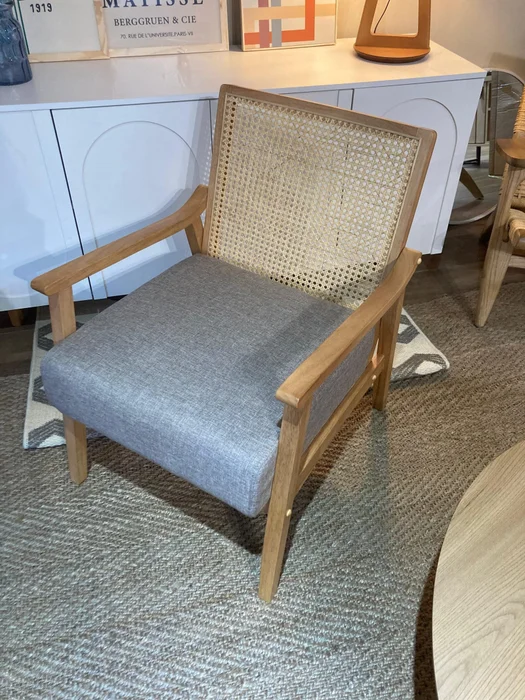 Butaca Poltrona Victoria – Madera de Gomero - Beige en Madera natural - Butacas, banquetas y puffs, Uruguay | Berna Home, vista 5