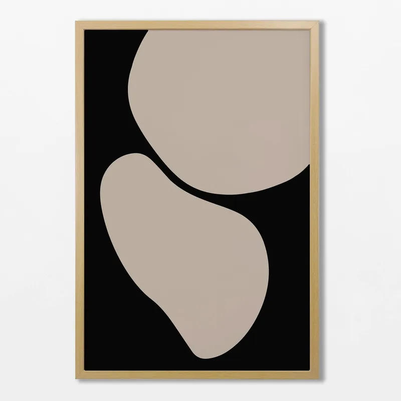 Abstractos Neutros - Serie N.12 en Multicolor - Láminas, Uruguay | La Cuadrería