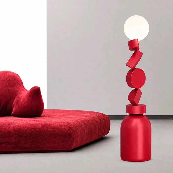 LUMINARIA FRIDA RED en Rojo - Lámparas de pie, Uruguay | Berlina Store, vista 4