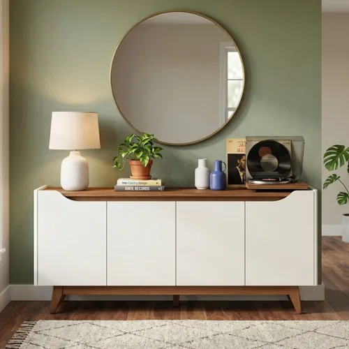 Aparador Pulse 1.80 Off White en Focus Mari Slim - Aparadores y recibidores, Uruguay | Rústico Hogar