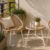 Mesa Baja Acapulco White | EN EXHIBICION en Blanco, Natural - Mesas de living, Uruguay | Samic, vista 4 de 5