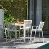 Silla de Bar - Portals - Blanco en Blanco - Muebles para el exterior, Uruguay | Rústico Hogar, vista 2 de 5
