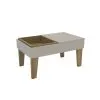Mesa De Centro Con Cajon 100% Mdp en Beige - Mesas de living, Uruguay | Soy Hogar, vista 5 de 11