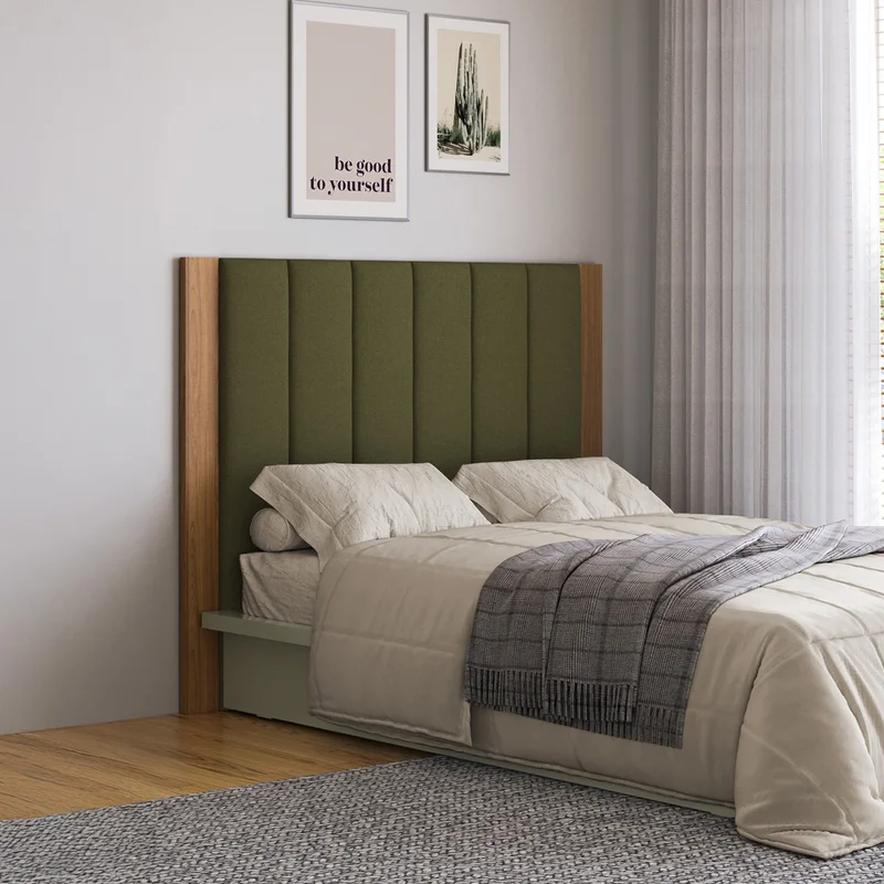 Respaldo de Cama Cumbre en Gris - Respaldos de cama, Uruguay | Casa Brava, vista 4