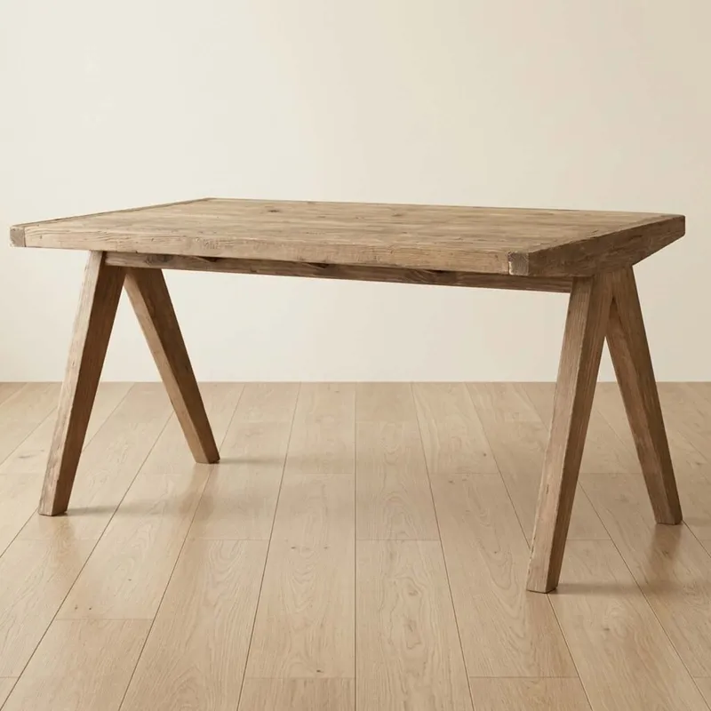 Mesa De Comedor Madera Natural-beige Ceibo en Madera natural - Mesas de comedor, Uruguay | Divino