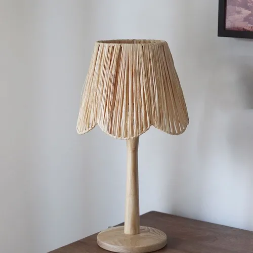 M236 - Madera en Beige - Lámparas de mesa, Uruguay | Unik