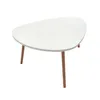 MESA CENTRICA TRIANG BAMBOO C/BLANCO 99X70X46CM en Blanco - Mesas de arrimo, Uruguay | Koz, vista 1 de 4