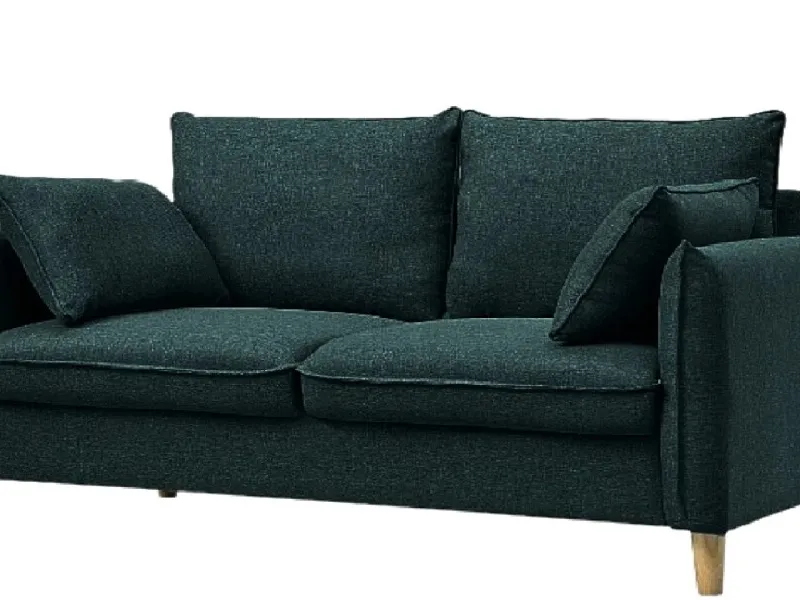Sofa 3 cps BIG OSLO - Verde Ingles en Verde - Sillones y sofás, Uruguay | Finkel