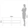Rack para tv F41 140CM 100% MDF - Linea Factory - Muebles para TV, Uruguay | Balton, vista 8 de 8