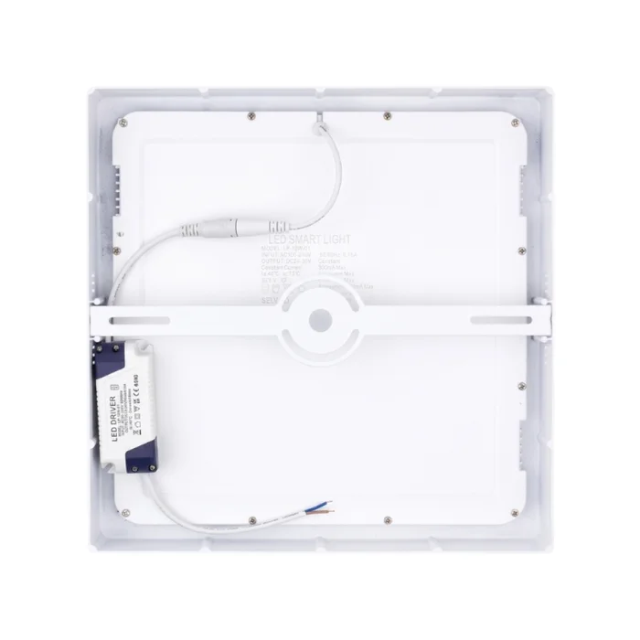 Panel LED Cuadrado de Adosar 12W Luz Cálida en Blanco - Lámparas colgantes, Uruguay | Serlux, vista 5