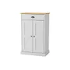 Zapatera - 2 Puertas - 1 Cajón - Línea Oslo - Blanco en Blanco - Aparadores y recibidores, Uruguay | Ecowood, vista 3 de 3