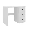 Escritorio Mdf Blanco Americana 3 Cajones en Blanco - Escritorios y sillas de escritorio, Uruguay | Divino, vista 2 de 2