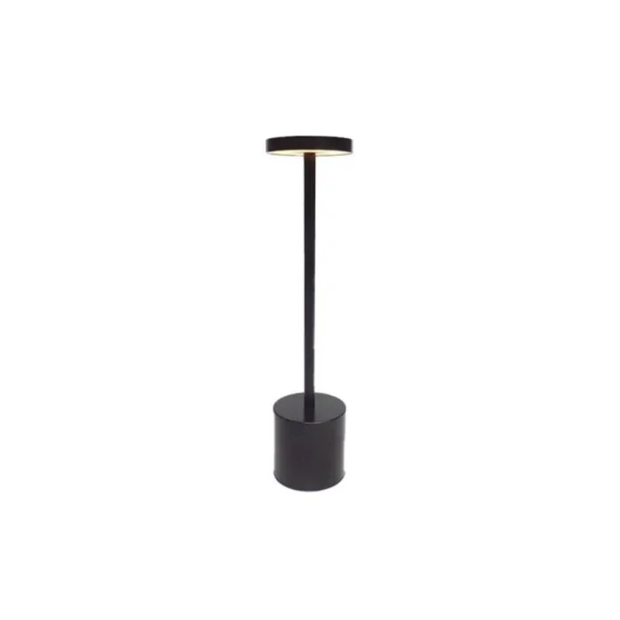 Lámpara de Mesa - Negra en Negro - Lámparas de mesa, Uruguay | Rústico Hogar
