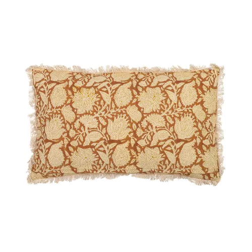 Almohadon Algodon Marron Helene 30*50 Tostado en TOSTADO - Textiles, Uruguay | Divino