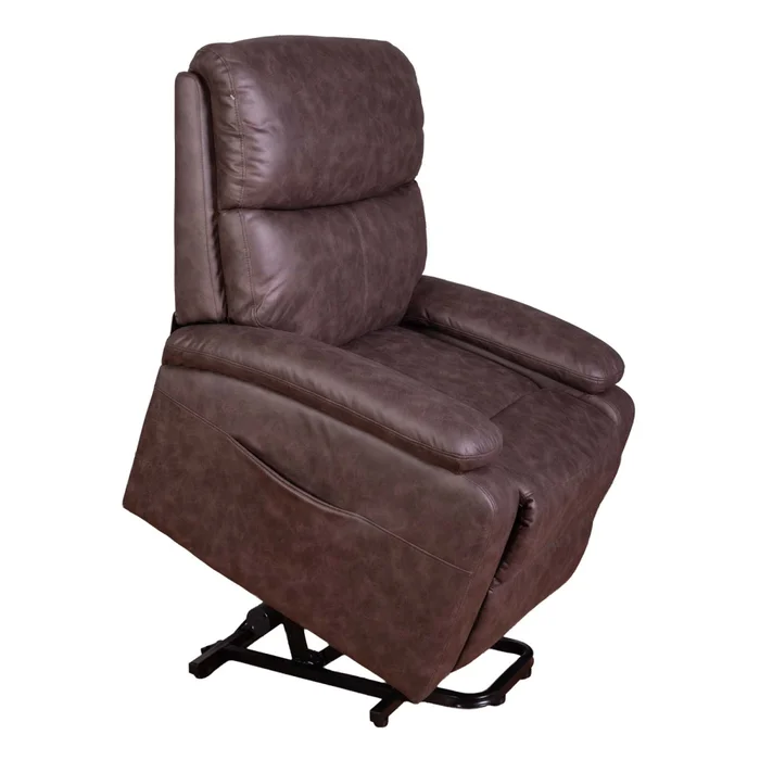Recliner C/lift 1 Cuerpo Tela Marron Dublin en Marrón - Sillones y sofás, Uruguay | Divino, vista 4