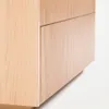 Cómoda Helvine 3 cajones de chapa de roble 90 x 78 cm FSC 100% en Marrón - Cómodas, Uruguay | Kavehome, vista 7 de 10