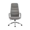 Silla de oficina Cromada 4 Posiciones - Le Mans - Gris Oscuro en Gris - Escritorios y sillas de escritorio, Uruguay | Rústico Hogar, vista 2 de 2