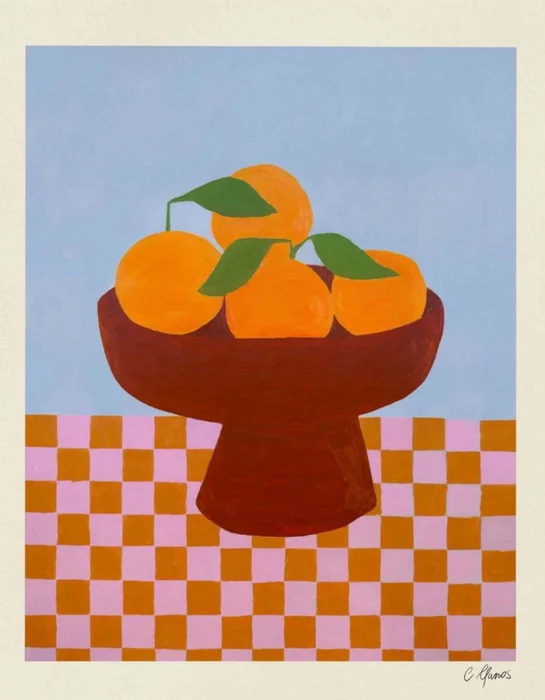 Oranges en Multicolor - Láminas, Uruguay | Mara Estudio
