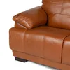 Sofá Tucson - Cuero Básico - 2 cuerpos - 457 (Brandy) en Marrón - Sillones y sofás, Uruguay | NYR, vista 4 de 5