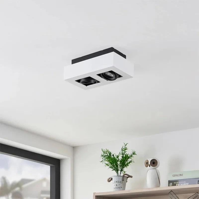 Lámpara de Techo Walle 2 Blanco en Blanco - Lámparas colgantes, Uruguay | Serlux, vista 9