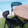 Silla en cuerda náutica negra y aluminio en Negro - Sillas, Uruguay | Entrecasa, vista 3 de 5