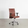 Asiento De Oficina Pu-y-metal Marron Hy-537 en Marrón - Escritorios y sillas de escritorio, Uruguay | Divino, vista 1 de 6