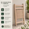 Silla Plegable Madera Eucaliptus en Madera natural - Sillas, Uruguay | La Cueva Muebles, vista 13 de 14