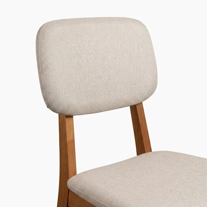 Silla Classic - Tela Rústica - Crudo en Beige - Butacas, banquetas y puffs, Uruguay | Nyr, vista 5