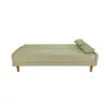 Sofá Cama Bianca Boucle - Verde - Sillones y sofás, Uruguay | Concetto Casa, vista 1 de 3