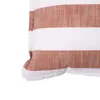 Almohadón Algodon Marron Kendal Rayas Tostado en Marrón - Textiles, Uruguay | Divino, vista 2 de 3