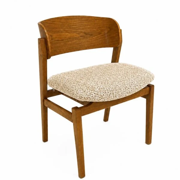 SILLA BANGKOK tapizado gaspedado miel .- en Madera natural - Muebles, Uruguay | Indrana, vista 2
