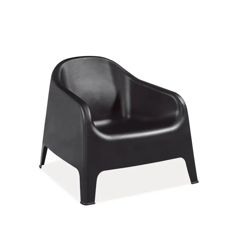 Butaca Exterior Polipropileno Negro Skarpo en Negro - Muebles para el exterior, Uruguay | Divino