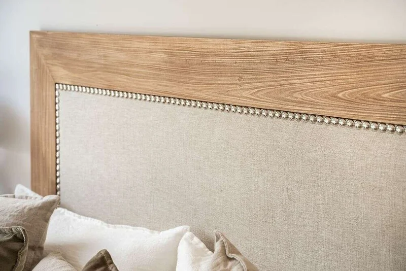RESPALDO TERRA - ALAMO Y LINO ANTIMANCHAS - 1.70 MTS en Madera natural - Respaldos de cama, Uruguay | La Iberica, vista 11